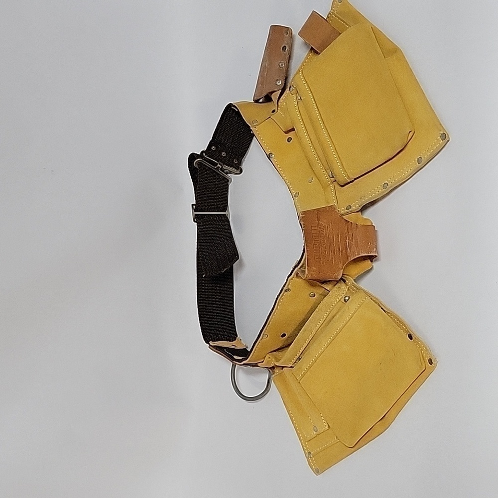 Custom Leathercraft Professional Tool Pouch, Genuine Leather, Made in America